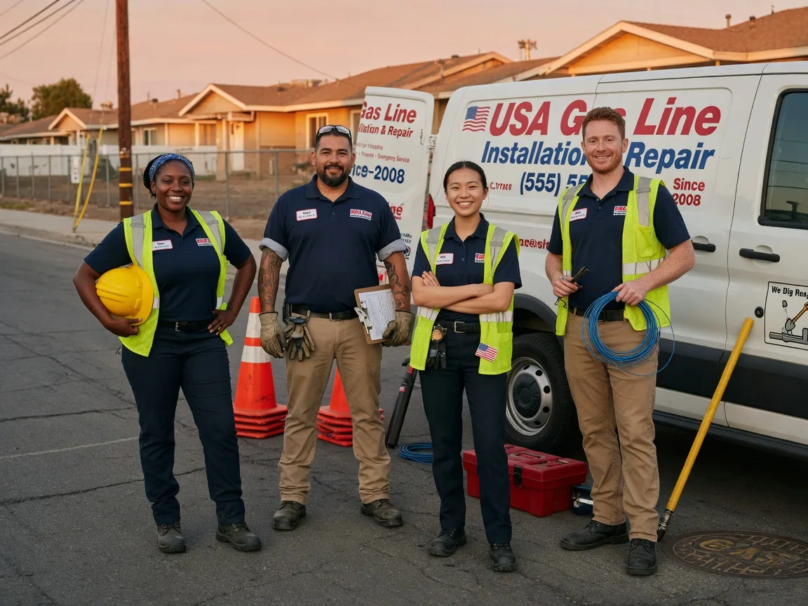 Gas Line Installation company in Castalia, IA